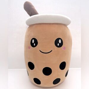 17” Bubble Tea Plush Toy/Pillow